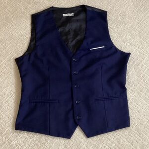Unisex Navy Blue Vest